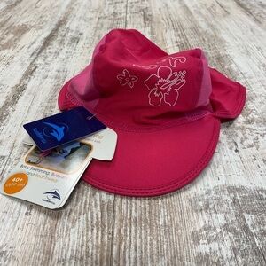 Konfidence NWT pink baby swim/beach sunproof hat